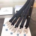 AAA 1:1 Chanel Leather Belt 30mm with Pearl CC Buckle Collection AQ01968