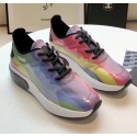 AAA Imitation Chanel Calfskin & Mesh Sneaker Multicolor 2020 Collection AQ03175