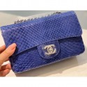 AAA Imitation Chanel Python Classic Flap Small Bag A1116 02 AQ00747