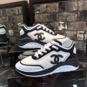 Fake Chanel Mesh and Lycra Sneakers G34763 White 2019 New collection AQ03558