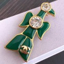 Replica Designer Chanel Flying Bird Brooch Green 2019 Collection AQ04300