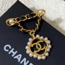 Chanel Chain Leather CC Bloom Brooch 2019 Collection AQ00869