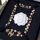 Chanel Pearl CC Long Necklace Multicolor 2019 Collection AQ01800