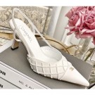 Chanel Vintage Bead Slingbacks White 2020 AQ02454