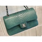 Copy Chanel Python Classic Flap Medium Bag A1112 23 AQ02444