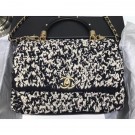 Copy Chanel Tweed Coco Handle Bag with Chain 2019 AQ02959