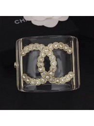 AAA 1:1 Chanel Resin Crystal CC Cuff Bracelet 02 2019 Collection AQ04327