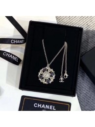 Chanel Bloom Necklace AB1005 Silver 2019 Collection AQ03630