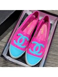 Chanel CC Filigree Espadrilles Fuchsia/Sky Blue 2019 AQ03291