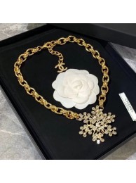 Chanel Chain Snowflake Necklace 2019 Collection AQ03770