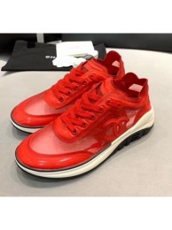 Chanel Classic Mesh Sneaker Red 2020 Collection AQ02595