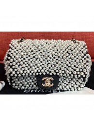 Chanel Imitation Pearls/Lambskin Mini Flap Bag AS0644 2019 AQ04246