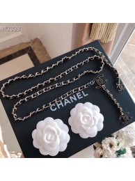 Chanel Lambskin Chain CC Belt Black/Gold 2019 Collection AQ00571