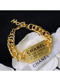 Chanel Metal Tag Bracelet AB3072 Gold 2020 Collection AQ01426
