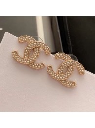 Chanel Pearl CC Stud Earrings 03 2019 Collection AQ01698