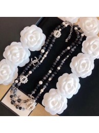 Chanel Pearl Crystal Long Necklace 01 2019 Collection AQ01580