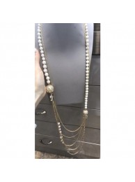 Chanel Pearl Long Necklace AB0651 2019 Collection AQ02020