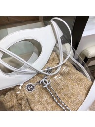 Chanel PVC/Calfskin Chanel 31 Shopping Bag AS0517 White 2019 AQ03835