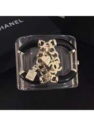 Chanel Resin Lock Chain CC Cuff Bracelet 2019 Collection AQ00731