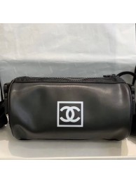 Chanel Vintage Large Roller Shoulder Bag AS6689 Black 2019 Collection AQ02102