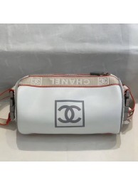 Chanel Vintage Small Roller Shoulder Bag AS6688 White 2019 Collection AQ00519