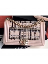 Chanel Woven Tweed Medium Boy Flap Bag 2020 AQ04184
