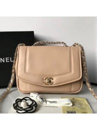 Cheap Imitation Chanel Lambskin Medium Flap Bag AS1178 Beige 2019 Collection AQ01963