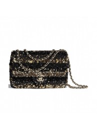 Copy Chanel Flap Bag AS0195 Black AQ02759