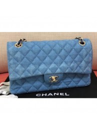 Imitation Chanel Denim Classic Flap Medium Bag 2019 AQ01142