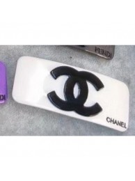 Knockoff Chanel CC Resin Hair Accessory White AQ01257