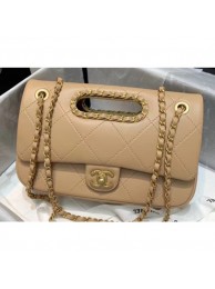 Quality Chanel Chain Small Flap Bag AS1466 Beige 2020 AQ02077