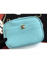 Replica Chanel Casual Trip Medium Camera Case Bag AS0140 Light Green 2019 AQ00643