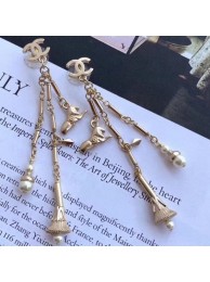 Replica Chanel Lion Chain Earrings AB2142 Gold 2019 Collection AQ02184