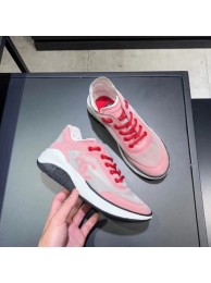 Replica Chanel Mesh and Fabric Sneakers G34763 Pink 2019 AQ02992