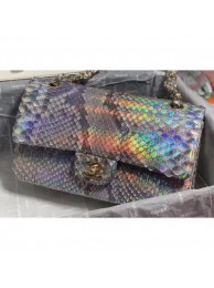 Replica Chanel Python Classic Flap Medium Bag A1112 29 AQ04191