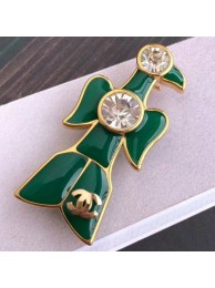 Replica Designer Chanel Flying Bird Brooch Green 2019 Collection AQ04300